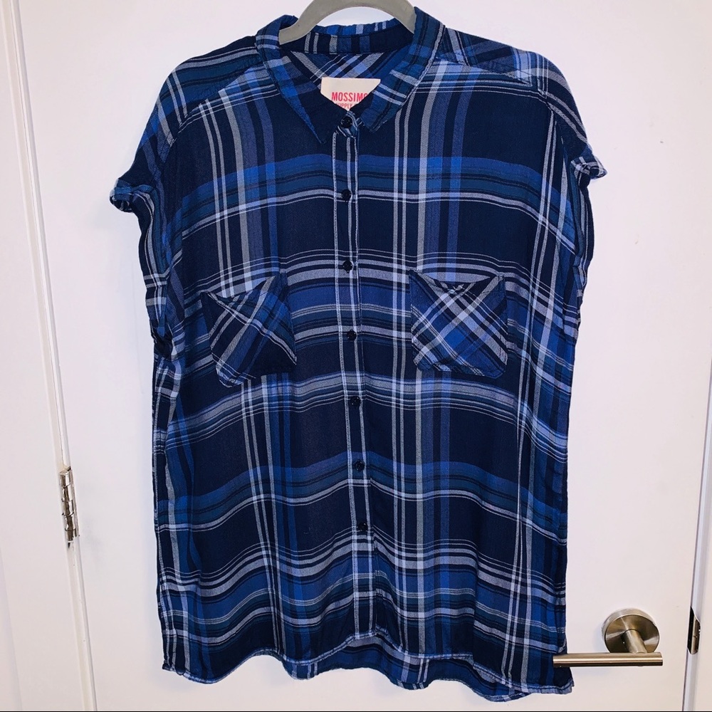 Short sleeve 2 pocket button down